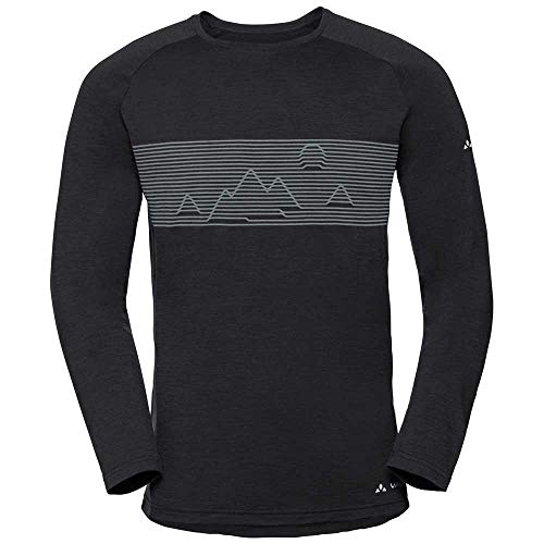 Preisvergleich Produktbild VAUDE Herren T-shirt Base LS, black, M, 41222