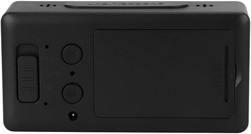 Miniatura 7 de Reloj electrónico simple con cable USB, despertador LED, para escuelas, dormitorios, niños, uso doméstico, profesores de oficina (negro)