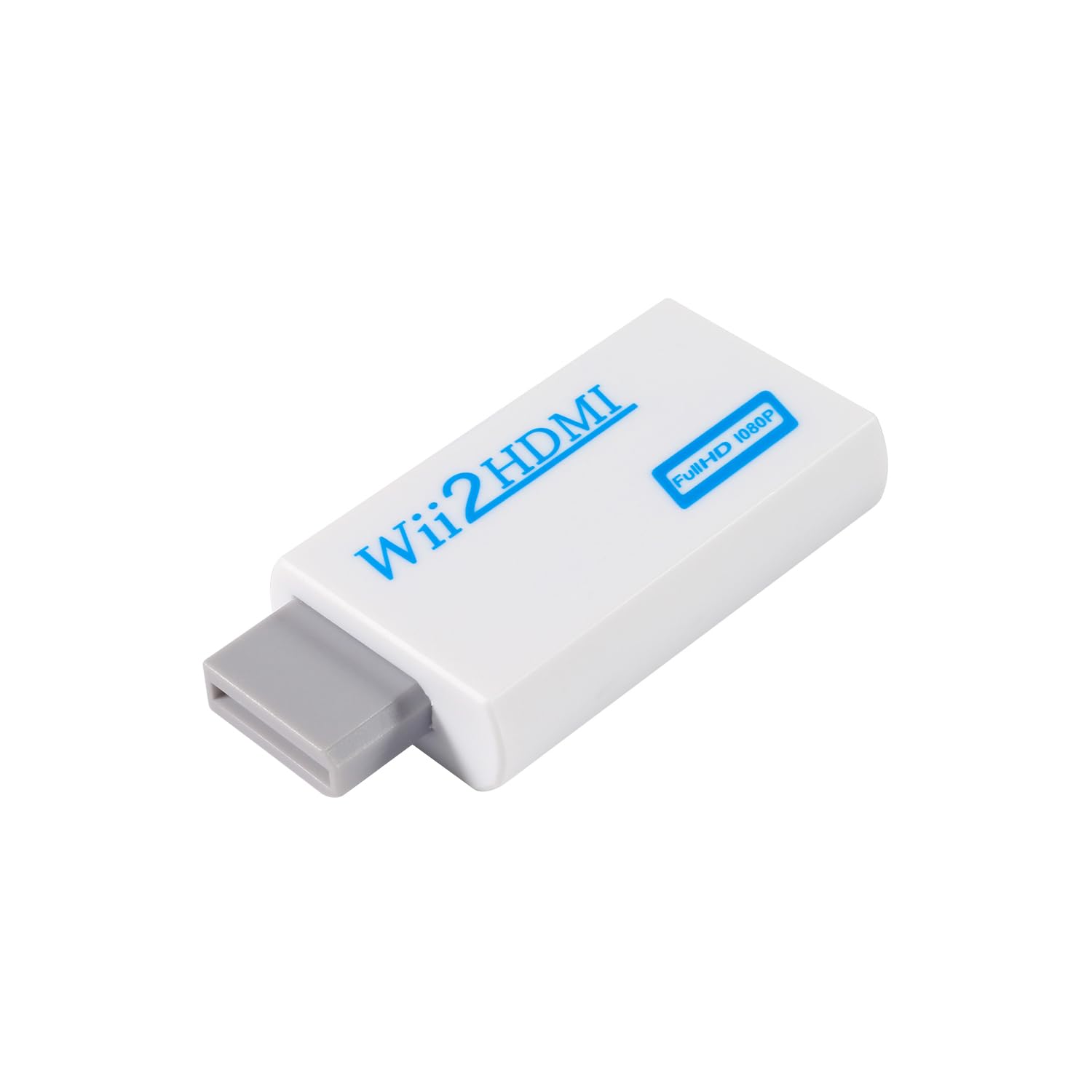 Wii to HDMI Converter, Wii to HDMI Adapter 1080P 720P Output Video with 3.5mm Audio Jack, fit for Wii Connect HDTV, Monitor - Supports All Wii Display Modes