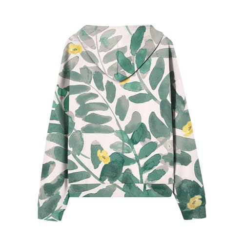 Zip Up Hoodie Women Casual Oversized Sweatshirts - Fall Fashion Fleece Lined Jacket - Thick Warm Coat Winter Clothing