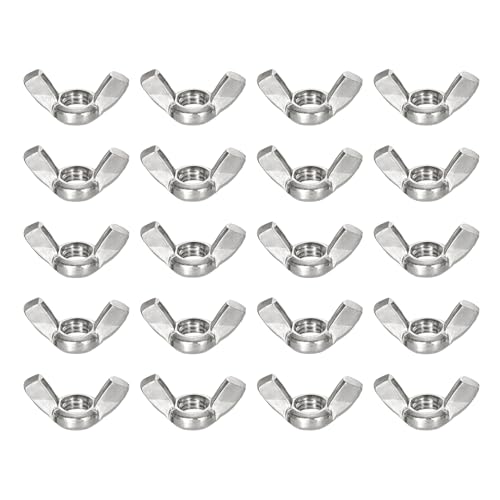 Écrou papillon 3/8"-16 acier inox 304 durable pour serrage manuel de machine