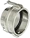 Dixon G400-B-SS Investment Cast Stainless Steel 316 Global Type B Cam and Groove Hose Fitting, 4" Socket x 4" NPT Male