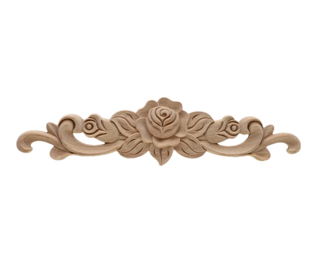 Cadre de porte de placard bois moulure applique décorative fronton meuble