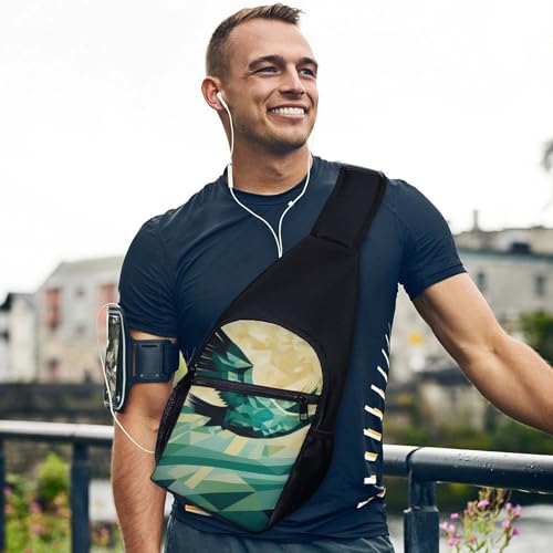 Mochila Silhouette Sling para Senderismo y Uso Casual miniatura 3