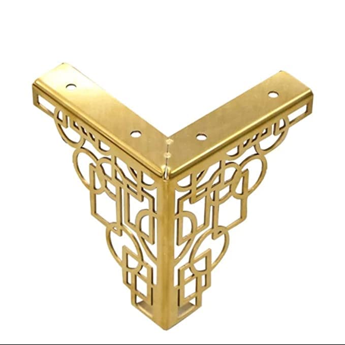 Sofa Hardware Leg 5 Inch / 13 Cms Sofa Furniture Golden Glossy Finish Heavy Model Jali Shape Sofa Leg Set of 4 (B0BPMKHDQ5) Amazon Price History, Amazon Price Tracker