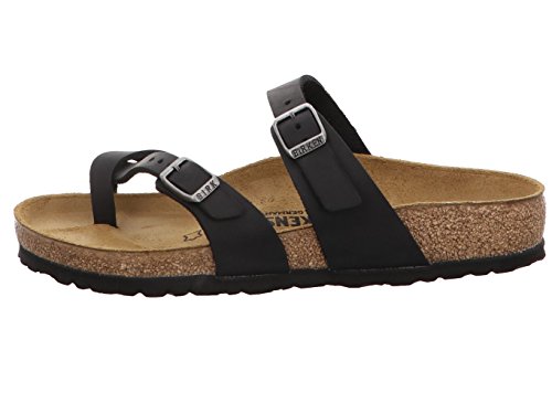 Birkenstock Women's Flip Flops, Black, 6.53