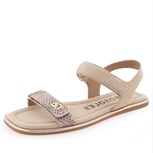 Sandales plates Bruna Aerosoles femme chaussure été nu-pieds élégant