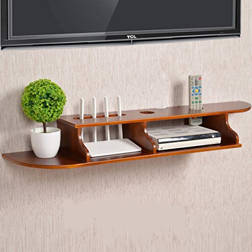 Rangement chambre encombré solution avec cette étagère murale bois à crochets