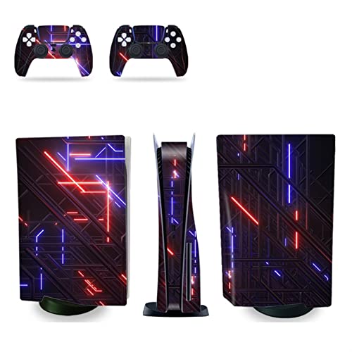 �ی� For PS5 Skin Disc Edition Anime Console And Controller Vinyl Cover Skins Wraps For Version 92621 �C�A�Ȃ��A�c�����Ȃ�