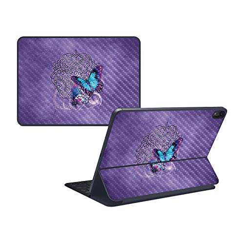 MightySkins Carbon Fiber Skin for Apple iPad Pro Smart Keyboard 12.9" - Celtic