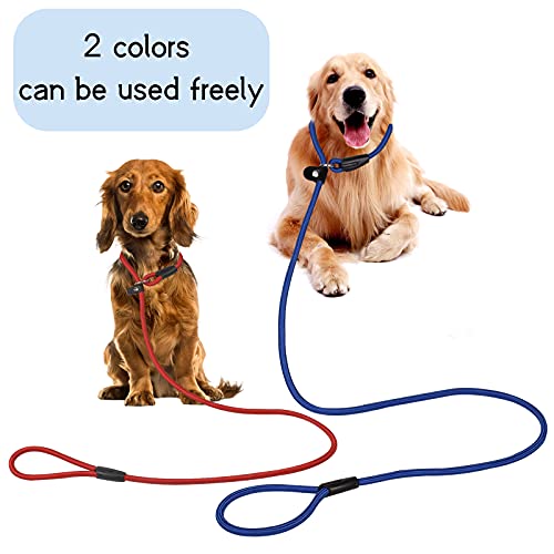 AvoDovA 2pcs Guinzaglio Regolabile per Cani