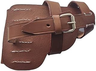 WARCRAFT EXPORTS Fallschirmjager - Funda para pistola P08, color marrón
