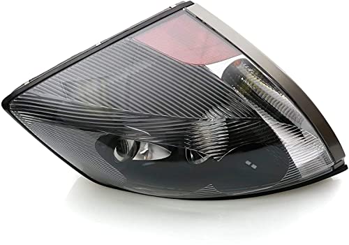 Epic Lighting Amoe Replacement Black Bezel Headlights Assembly Compatible With Volvo 2004-2018 Vnl 04-18 Vnm 04-15 Vn Semi Truck Heavy Duty [ 82329124 Vo2502156 82329127 Vo2503156 ] Pair #TOP1