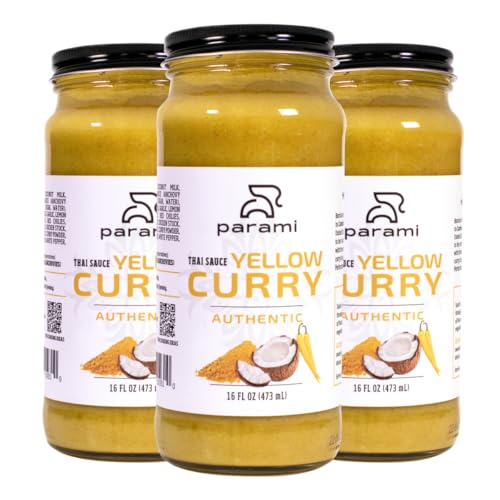 Parami Organic Coconut Curry Simmer Sauce – 16oz Jar |
