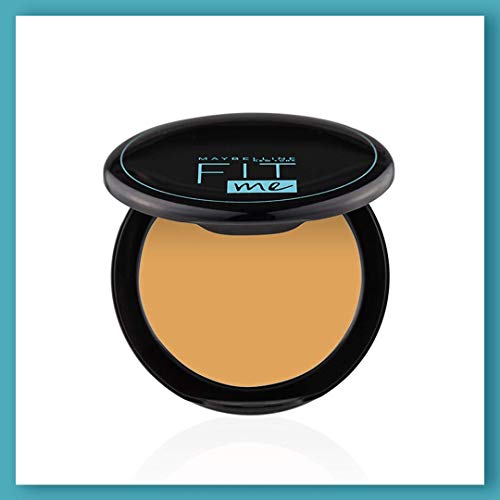 Image of Maybelline New York Matte Compact Powder For All Skin Types, 230 Natural Buff, 8G & New York Compact Powder For All Skin Types 330 Tofee, 8G, Cream
