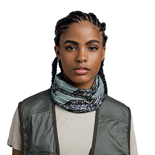 Image of BUFF CoolNet UV Neck Gaiter, UPF 50 Sun Protection, Breathable, Versatile, Quick Dry Face Mask, Fishing Designs, Adult Size