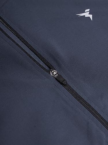 Image of TECHNOSPORT Men's Solid Polyester Techno Lite Jacket With SPF50+ And Microbial Properties