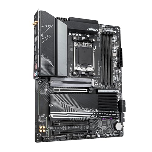 GIGABYTE B650 AORUS ELITE AX V2 Scheda madre - AMD Ryzen serie 9000, VRM a 12+2+2 fasi, fino a 8000 MHz DDR5 (OC), 1xPCIe 5.0 + 2xPCIe 4.0 M.2, LAN 2,5 GbE, WIFI 6E, USB 3.2 Gen 2 - Scheda madre - Immagine 1