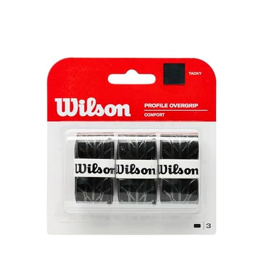Wilson Profile Overgrip 3 Pack Raqueta, Unisex, Black