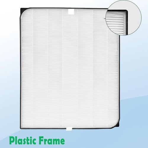 Image of AD3500 Air Purifier Filters Replacement Set Compatible with AD3000 AD3500 AD3500i AD3000M AD3000Pro Plastic Frame 10Pack Replacement Filters Accessories