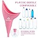 Sunany Female Urinal, Female Urinal with Silicone Funnel, Portable for Standing Female, Reusable Urinal for Female Toilet, Women's Urinal is The Perfect Companion for Indoor Use (Pink)