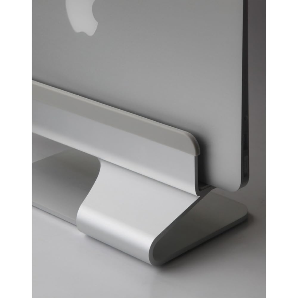 Rain Design, mTower, supporto verticale per laptop (brevettato) argento Argento