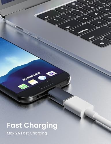 Fidioto Micro USB 2.0 OTG Adapter【10 Pack】, Micro USB to USB-A Female Adapter, The Mobile Phone is Directly Connected to the USB Flash Drive/Keyboard, Plug and Play - image 4