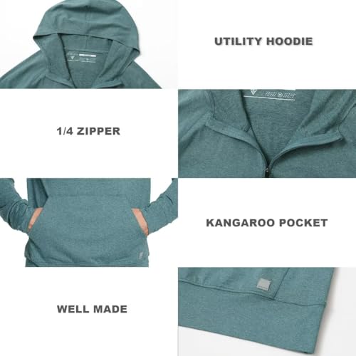 M MAELREG Quarter Zip Hoodie