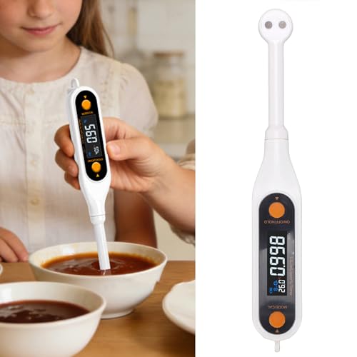 Testeur de salinité numérique 5 en 1 haute précision pour aliments - 2