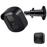 Blink Outdoor Camera Wall Mount Bracket, Hard Protective Case and Metal Mount for Blink XT2 Cameras Weather Proof Adjustable Indoor Outdoor Mount and Cover for Blink Home Security (1 Pack, Black)