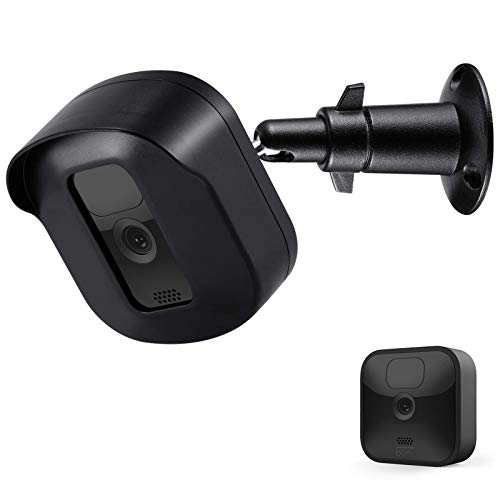 Blink Outdoor Camera Wall Mount Bracket, Hard Protective Case and Metal Mount for Blink XT2 Cameras Weather Proof Adjustable Indoor Outdoor Mount and Cover for Blink Home Security (1 Pack, Black)