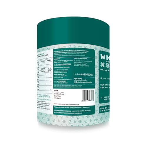 What's Up Wellness Stress Relief Gummies | For Men & Women with Chamomile, Passion Flower, L-theanine, Sage & Holy Basil, Help reduce Stress, Anxiety and improve Sleep - 90 Gummy Pack