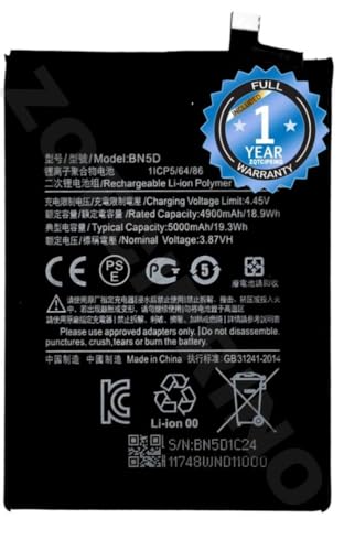 Image of Original BN5D Battery for Redmi Note 11 /11S M4 Pro Battery with 1 Year warrenty***(B338)