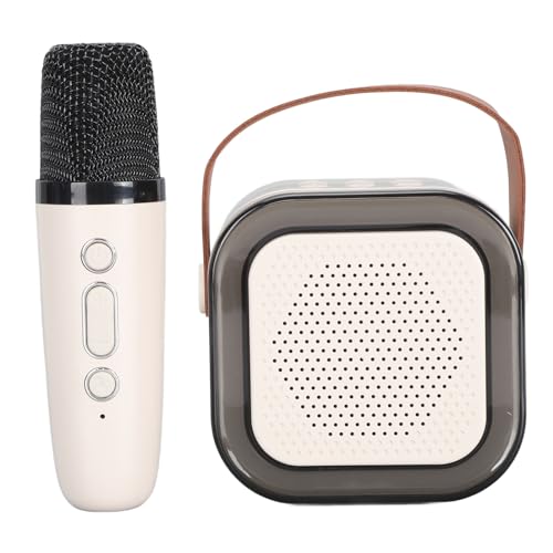 Mini Máquina de karaokê para Adolescentes Adultos, Alto falante BT Portátil Com Microfone, Alto fala