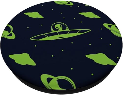 Miniatura 2 de Alien Spaceship Extraterrestre Conspiracy Theory PopSockets PopSockets intercambiable PopGrip