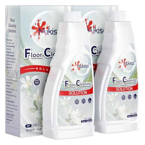 Nukisa Gardenia Scent Floor Cleaning Solution Compatible With Roborock Robot