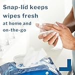 McKesson Washcloth Wipes for Adults, Scented (6 Pack, 576 Washcloths) Disposable Wash Cloths for Body - No-Rinse Formula with Snap Lid - Good for Incontinence and Elderly - 96 Wipes Per Pack - Image 3