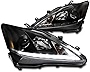 ZMAUTOPARTS LED Projector Headlights Headlamps Black Compatible with 2006-2010 Lexus IS250 IS350