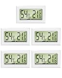 pc sur mesure suisse Fiable & précis: Mini thermo et hygromètre avec des mesures précises pour un contrôle parfait. L'hygrometre intérieur mesure (10% ~ 99% RH avec une tolérance de +/- 5%) et le petit thermomètre intérieur (-40 ~ +70 ℃ avec une tolérance de +/- 1 ℃)
