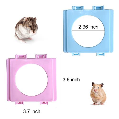 WishLotus Acessórios para tubos de túnel de hamster, 4 peças, conector de túnel de gaiola de hamster