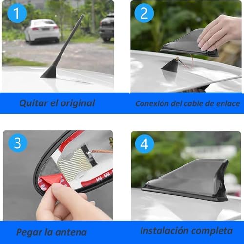 Antena para Mazda 3 y CX5 que soluciona la mala recepción de radio y renueva el diseño del techo 3