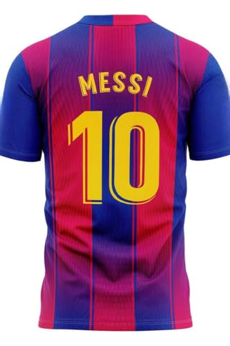 Image of Messi 10 Jersey 2026 Argent Home Tshirt for (Kids,Men&Boys)
