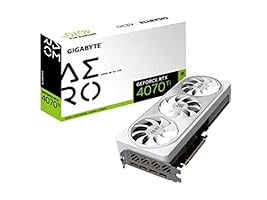 GIGABYTE GeForce RTX 4070 Ti AERO OC V2 12G Graphics Card, 3X WINDFORCE Fans, 12GB 192-bit GDDR6X, GV-N407TAERO OCV2-12GD Video Card