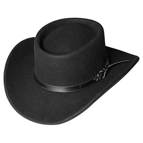 Chapeau Western STARS & STRIPES Noir Cover