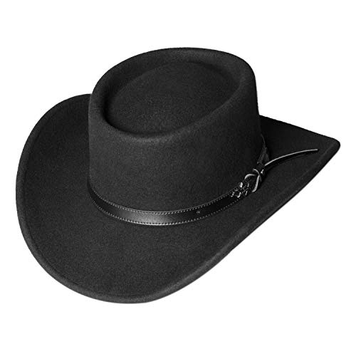 Preisvergleich Produktbild STARS & STRIPES Western Filzhut Bad Beat (X-Small) Schwarz