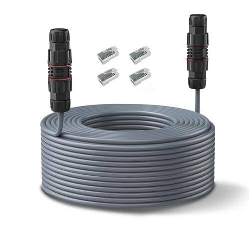 Câble d'extension de 20,6 m IP68 pour kit de réparation et rallonge de rechange