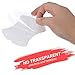 16 Pieces Car Door Handle Cup Protector Clear Car Door Handle Scratches Protective Films for Vehicles Transparent Paint Scratch Protection Protective Film