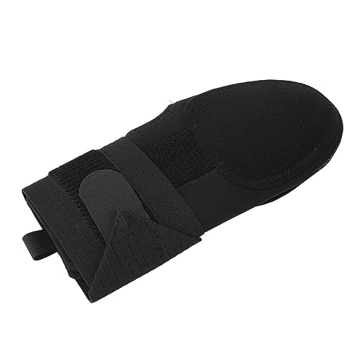 Baseball Sliding Mitt, Comfort Hand Glove, Neoprene Material Sliding Mitt with Elastic Bands for Youth Adult Baseball Softball, Black Right Hand