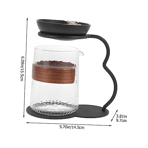 DECHOUS Ceramic Tea Set for Office Use - Japanese Style Craft Tea Strainer and Filter for Home Enjoyment - Image 2
