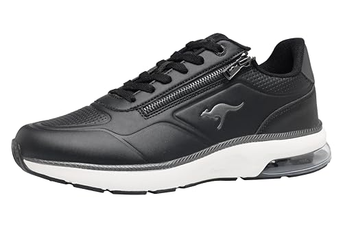 KangaROOS K pl Proud RV, Zapatillas Mujer, Jet Black Dk Silver, 39 EU